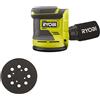 Ryobi R18ROS-0 Levigatrice Rotorbitale 18V ONE+, Batteria Non Inclusa, Diametro