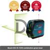 Bosch GCL15-12XG combinazione laser verde livello 2 linea / strumento nudo