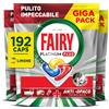 Fairy Platinum Plus Pastiglie Lavastoviglie 192 Capsule Limone Detersivo Con