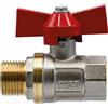 KONCRETO VALVOLA A SFERA MF MF 1/2 - pz. 1 - Blister Koncreto