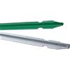 AUTRES Paletto per Recinzioni Plastificato Verde H Cm 150 mm 30 x 30X3 10 Pezzi