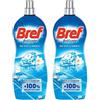Bref Fresh Brillante Detersivo Brillante Pavimenti per tutte le Superfici, Igiene Casa, 1 Confezione 1250 ml (Confezione da 2)