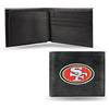Rico Industries NFL - Portafoglio con Logo Ricamato, Uomo, RBL1902, 49ers, No Size