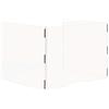 Bi-Office Pannelli Di Protezione Per Starnuti In Acrilico Plexiglass, Divisorio Trasparente da Scrivania a Forma U, 80 cm (larghezza) x 65 cm (altezza) x 80 cm (profondità)