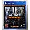 METRO REDUX PS4 PLAYSTATION 4 METRO 2033 + METRO LAST LIGHT EU CON ITALIANO NEW