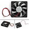 Areyourshop 4x DC Brushless Cooling PC Computer Fan 12V 8015s 80x80x15mm 0.16A 2Pin Wire H7
