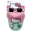 Hello Kitty Set di occhiali da sole e cappellino Hello Kitty