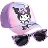 Hello Kitty Set di occhiali da sole e cappellino Hello Kitty Kuromi