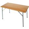 CASTELMERLINO 48 Tavolo Pieghevole Camper Larice cm 120 x 60 con Borsa Nylon