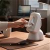 Portafazzoletti Statua Moai Design Creativo Ornamento da Tavolo Multifunzionale