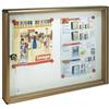 ALUBOX Bacheca Porta Avvisi per Interni 55 CMX5X40H. 55 CMX5X40H. Alubox