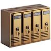 ALUBOX CASSETTA POSTALE BLOCCHIERA SERIE CUBO 4 PER INTERNI- - cm.42x17,5x30h. in al...