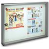 ALUBOX BACHECA FONDO MAGNETICO ALUBOX BC2 55X5X40 ARG- 1,0 pz