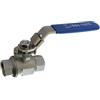 DH VALVOLA A SFERA FF CON LEVA ACCIAIO INOX 1/2"