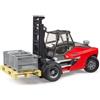 Bruder BRD02513 Linde HT160 muletto con pallet e 3 ceste
