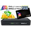 Digiquest Decoder Tivusat 4K UHD Digiquest Q99 COMBO SAT-DVBT con NUOVA scheda merlin 2026
