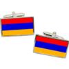 Family-crests.com Armenia Bandiera Gemelli IN Cromata Scatola Regalo