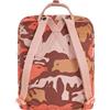 Fjällräven zaino per il tempo libero Kånken Graphics 16L Chalk Rose - Hidden Animals rosso