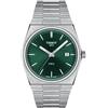 Tissot Orologio Tissot PRX T137.410.11.091.00 quarzo quadrante verde 40 mm acciaio i...