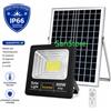 JORTAN Faro Led 500W Faretto Luce Pannello Fotovoltaico Solare Batteria Ricaricabile