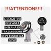 COPPIA CONICA 26mm 10 DENTI PER DECESPUGLIATORE CON ALBERO DI TRASMISSIONE ø6mm