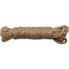 Glorex 228-Corda di Iuta, Spessore 8 mm, Robusta Corda a Maglia, Lunghezza 10 m,