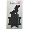 Alubox 98ZZELLACANENE Porta Citronella o Candela Cane, Nero (Non Porta spirali a