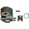 Sermac Cilindro e Pistone Decespugliatore Echo BP35, C35-Rif.70196-12110-Adattabile