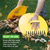 Leaf Rake Maneggevole con Artigli Raccoglifoglie Utensili per La Raccolta