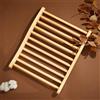 Schienale per Sauna in Legno Design Ergonomico Forma a Onda