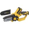 Powerplus POWXG1045-12V mini motosega con 2 batteria e caricabatterie Lama 100mm