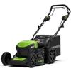 GREENWORKS TOOLS Greenworks GD48LM46 - Rasaerba a Batteria 48V a spinta Larghezza Taglio 46 cm -
