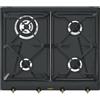 SMEG SRV864AOGH PIANO COTTURA DA INCASSO 4 FUOCHI A GAS COLORE ANTRACITE