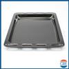 G3Ferrari Leccarda Smaltata Rettangolare per Forno Rosto Titanium 35 G10092