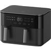 Xiaomi Friggitrice ad Aria Dual Zone 10L Nera | 2 Cestelli 3,5+6,5L | 2700W 230°