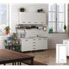 Linea Azzurra KIT CUCINA PENSILE 1 ANTA 40X30XH72 CM BIANCO .- AZUR LINE- 1,0 pz
