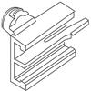 Regiplast 600002 supporto rubinetto galleggiante per serbatoio eurofutura 600/62