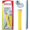 FISCHER 2 Tasselli A Calza Con Barre, 18 x 85 mm