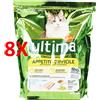 ULTIMA 8 X Ultima Cat Appetito Difficile Crocchette Trota - Riso - Verdure Busta 800 G