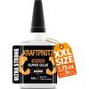 KRAFTPROTZ Colla istantanea in gel per legno & fai-da-te - 50?g supercolla extra forte - tr