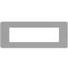 BTICINO MatixGO Placca materiale tecnopolimero Grigio JA4807JG Placca MatixGO 7