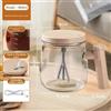 Tazza Frullatore Vetro Lime per Caffè Tè Ricaricabile Un Pulsante 7000 Giri/mi