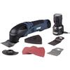 FERM Utensile Multifunzione a Batteria ioni di Litio 12V - 1.5Ah. Include 8 Acce