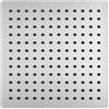 DH SOFFIONE DOCCIA QUADRO ULTRA SLIM ACCIAIO INOX- cm 20x20- DH- pezzi 1