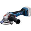 BOSCH-B 18V SMERIGLIATRICE GWS 18V-11 S/BATTERIA- 1,0 pz