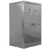 BricoGo Cassetta Contatore Gas in Acciaio Zincato 40 CMX25X70H