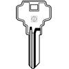 Silca CHIAVE PIATTA DEXTER DX1 SILCA - OTTONE NICHELATO- 5 pezzi