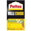 HENKEL PATTEX MILLECHIODI BIADESIVO REMOVIBILE 10 strisce mm.40x20 HENKEL