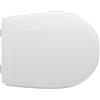 CW SEDILE WC PER GALASSIA VASO PIUMA E INCEA VASO NUBE FORMA 6- Bianco - Soft Cl...