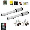 DIEFFEMATIC KIT BH CORSA 300 24V MOTORIZZAZIONE CANCELLO 2 ANTE ANTA BATTENTI AUTOMATISMO